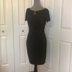 T-shirt dress Black
